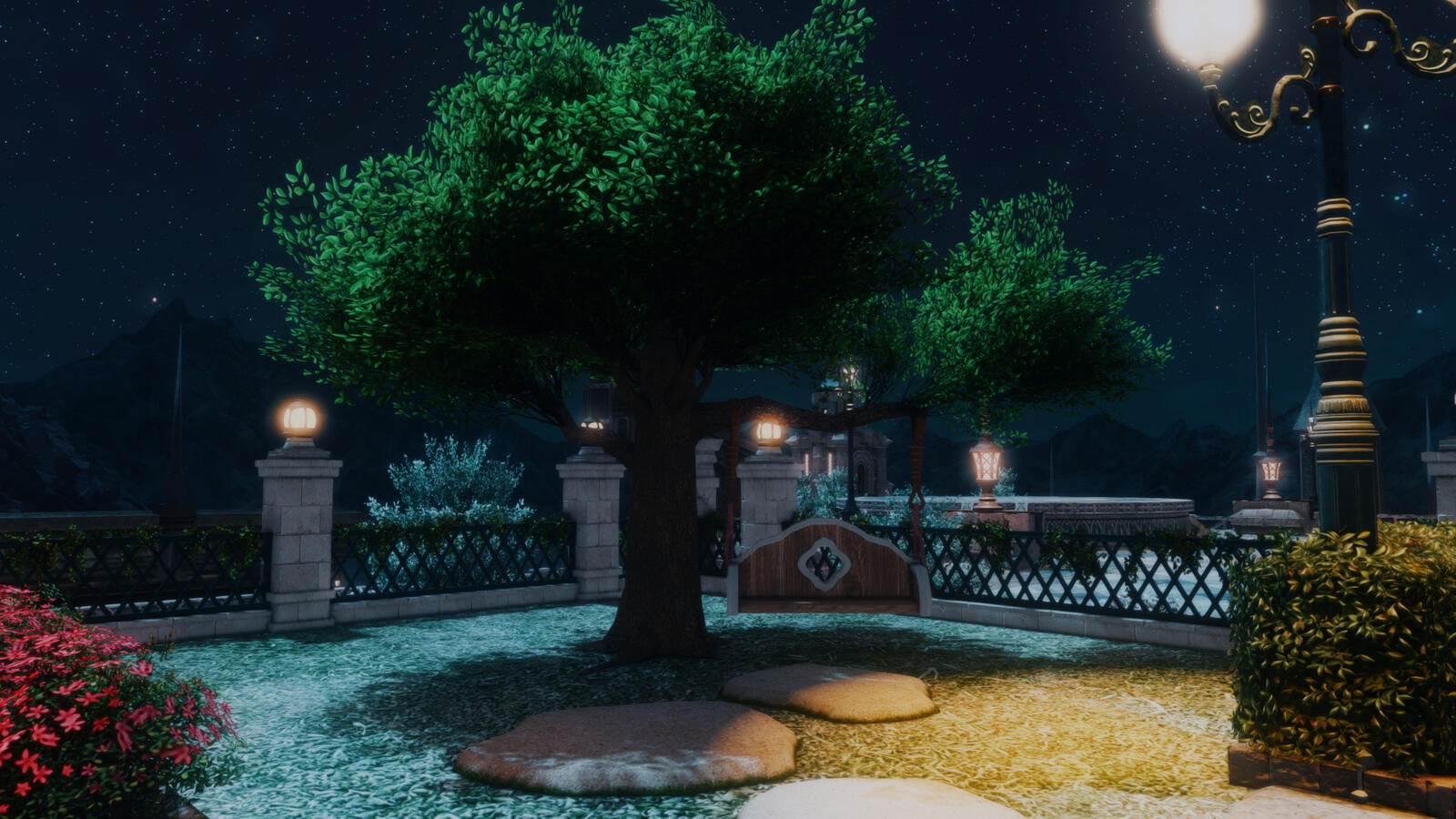 Set #007 - The Old Tree (Night)